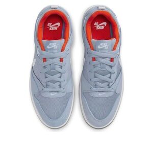 Nike SB Alleyoop Light Blue and Orange Sneakers